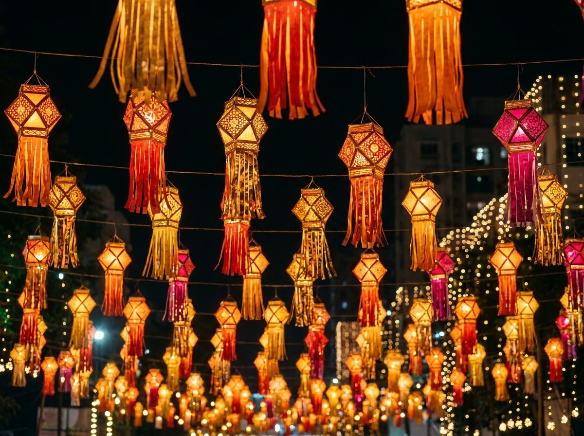 Diwali akash kandil lanterns